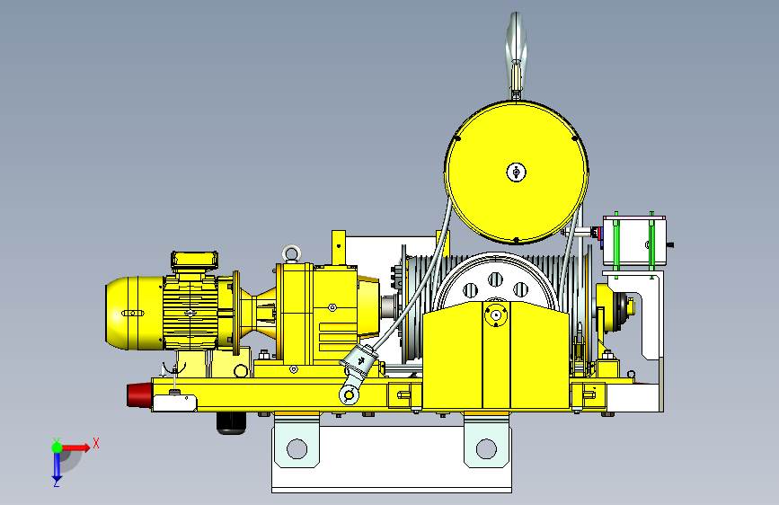 一款行吊模型 5T行吊