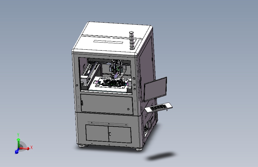 笔记本C件尺寸检测机3D