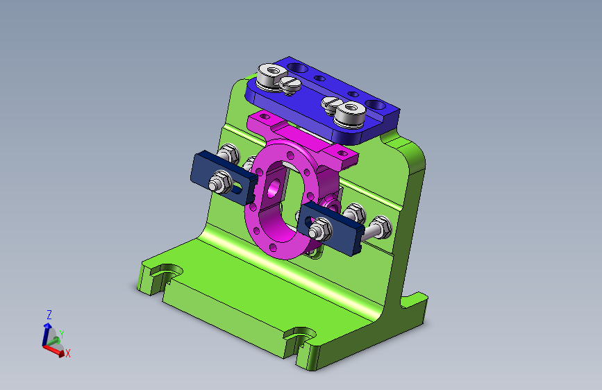 齿轮油泵泵体工艺及2-φ7孔加工夹具设三维SW+CAD+说明书1328309