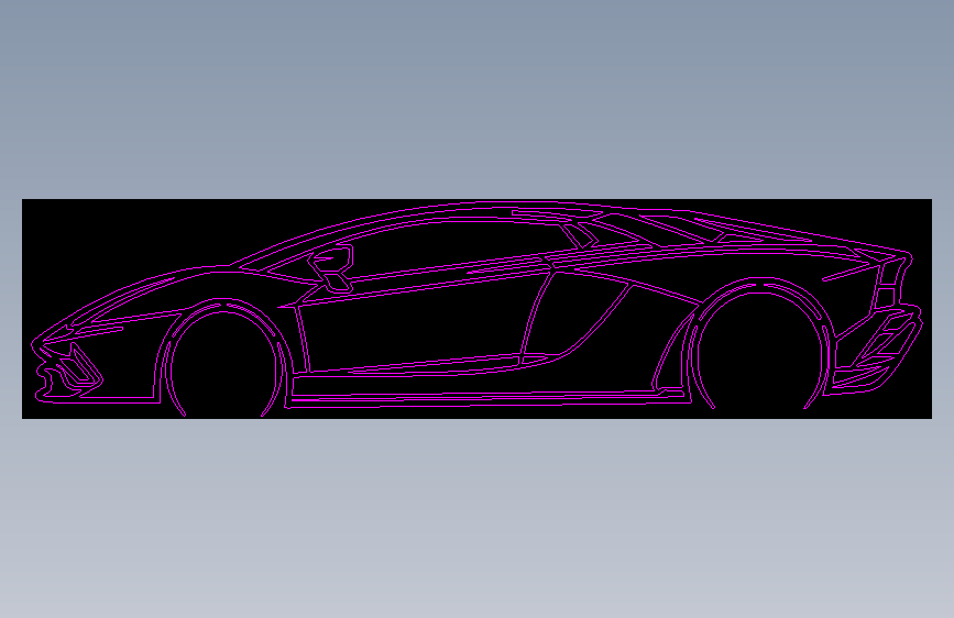 兰博基尼 Aventador Silhouette 主视图