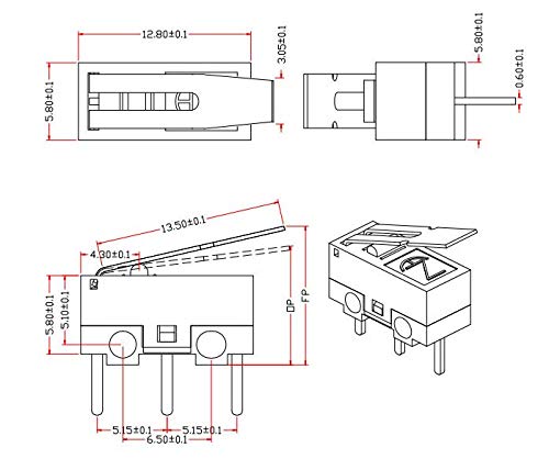 DC163 Micro Switch微动开关
