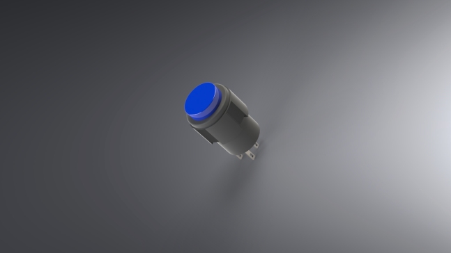 R16-503 16MM BLUE蓝色按钮