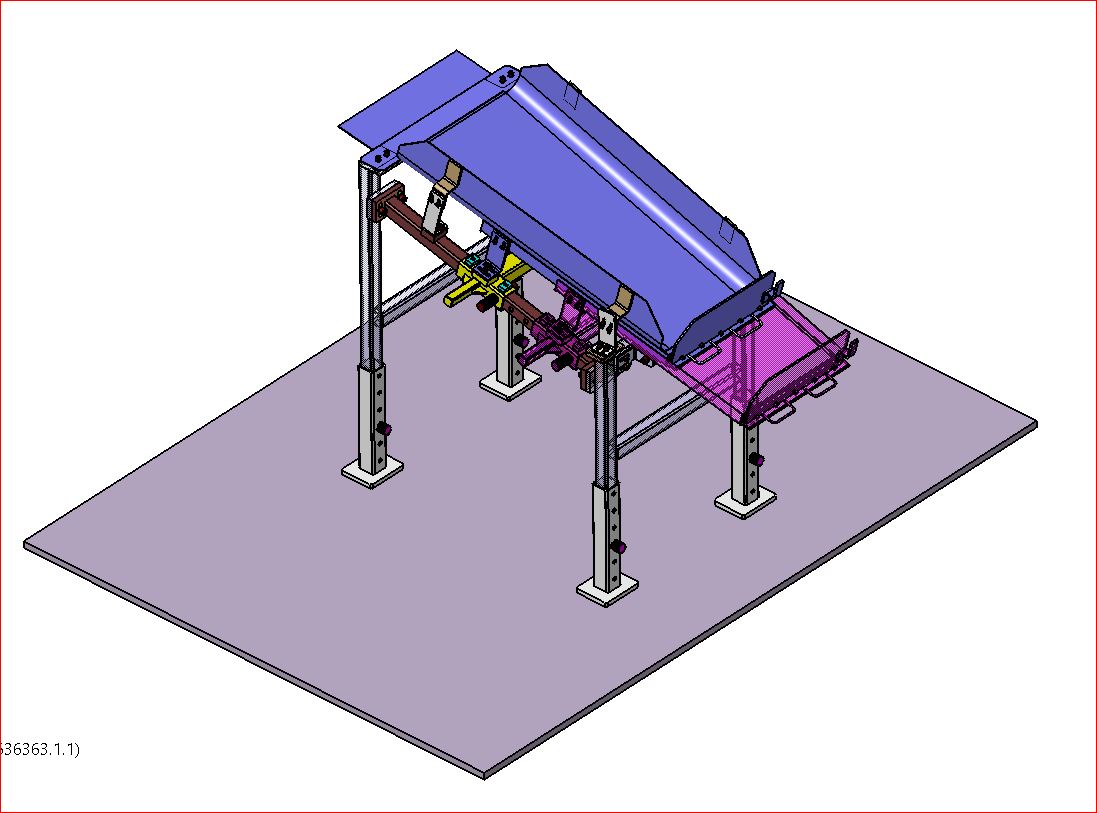 重力溜槽3D图纸+stp格式