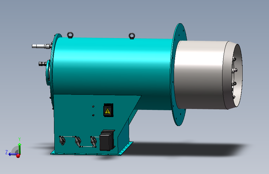 D0565-低氮燃烧器、分体式燃烧器三维SW2016带参
