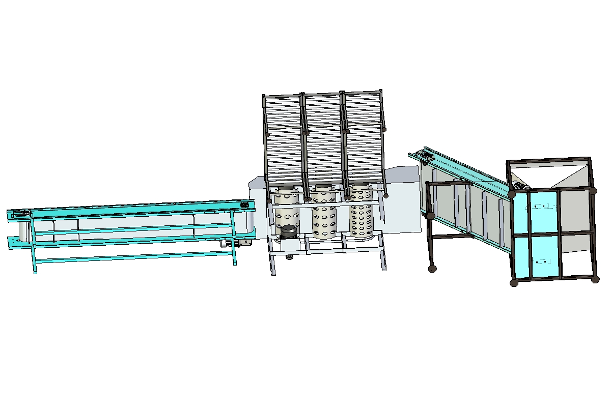 D0589-果实分拣筛选设备三维UG10.0无参