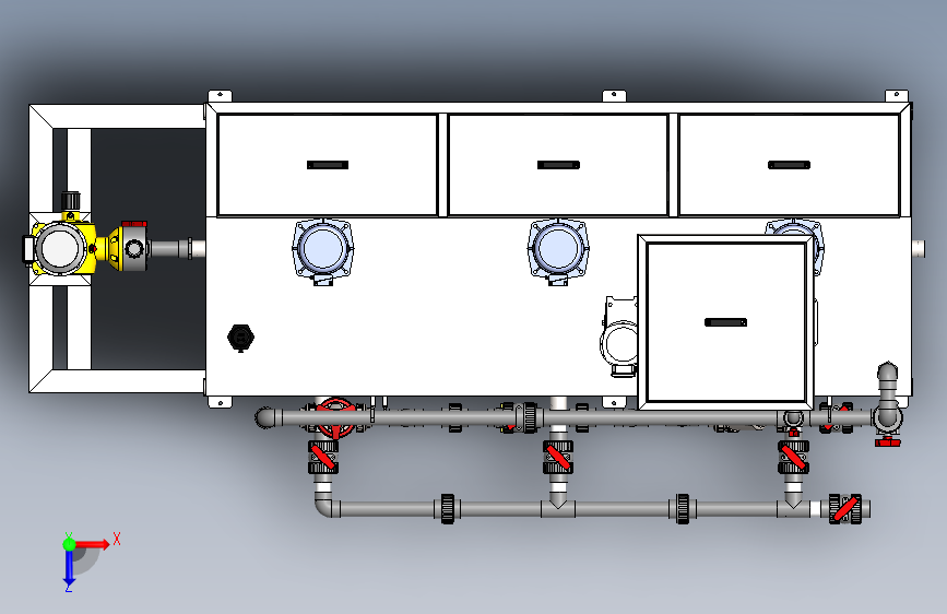 D0636-三腔式全自动加药装置1500L三维SW2018带参