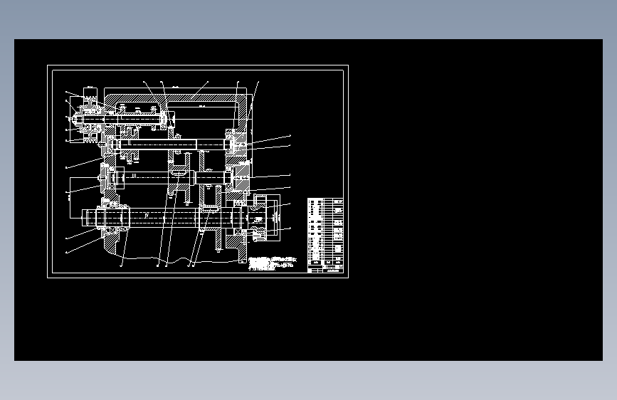 数控车床主轴箱设计（参数：5KW 30-2750rpm）