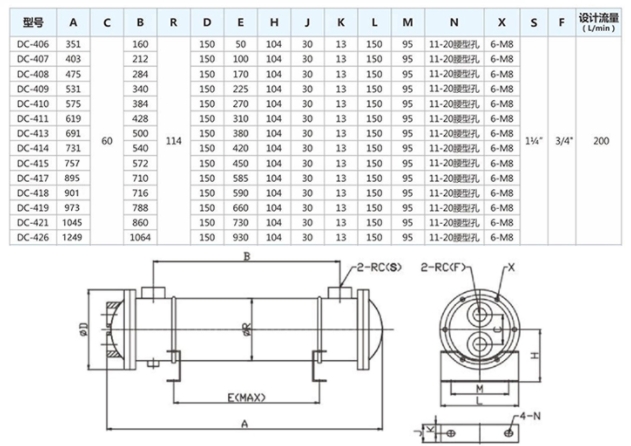 管式冷却器 13款