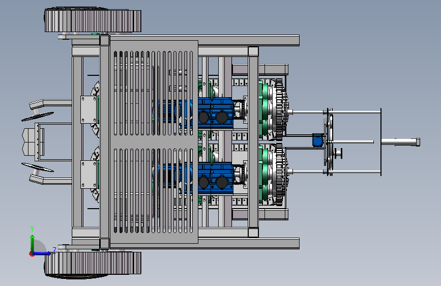 大葱收获打捆一体机