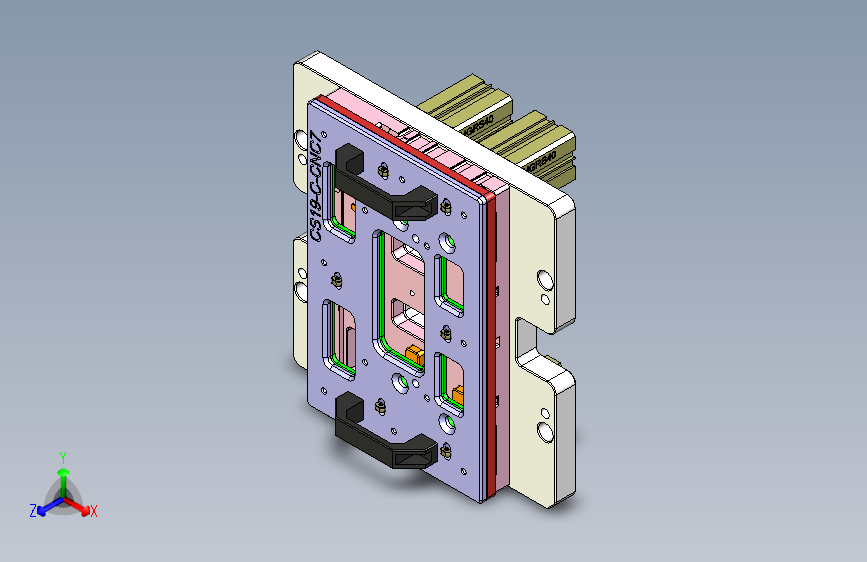 CS19-C-CNC7笔记本CNC工装夹具三维模型-180523