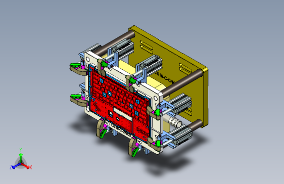 CS19-C-CNC3笔记本CNC工装夹具三维模型-180731