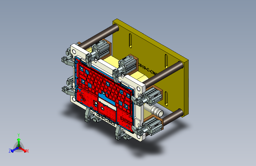 CS19-C-CNC3笔记本CNC工装夹具三维模型-180926