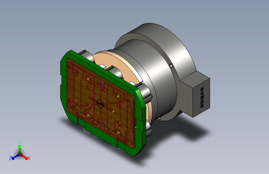 EDC30-A-CNC2笔记本CNC工装夹具三维模型-180929车铣治具