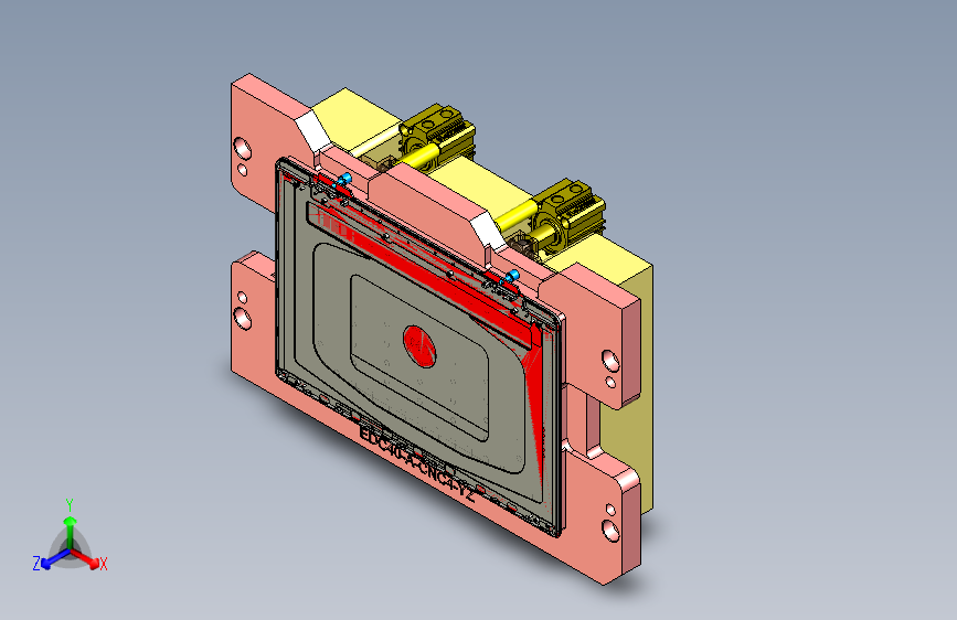 EDC30-A-CNC4笔记本CNC工装夹具三维模型-YZ-180926