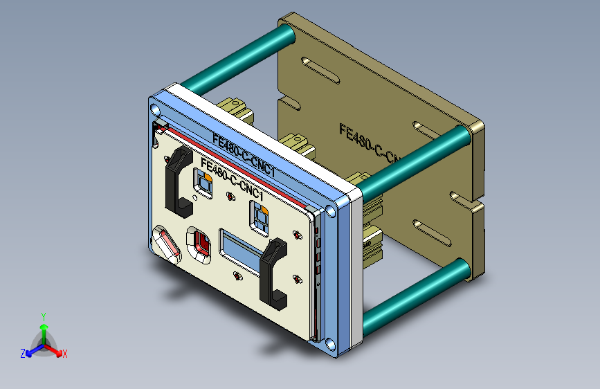 FE480-C-CNC1笔记本CNC工装夹具三维模型-180621