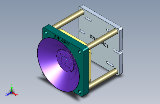 RN1-CNC1笔记本CNC工装夹具三维模型-180914