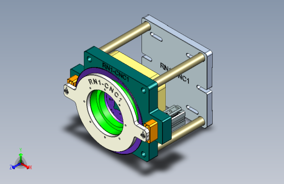 RN1-CNC1笔记本CNC工装夹具三维模型-180424