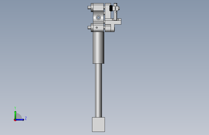 V型夹持器 KP005 左侧视图