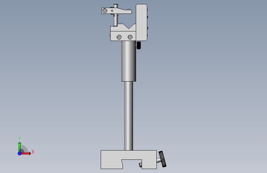 V型夹持器 KP005 正面视图