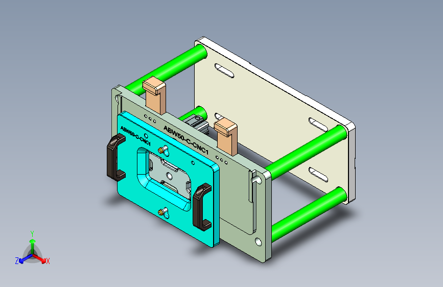 ABW50-C-CNC1笔记本CNC工装夹具三维模型-1203