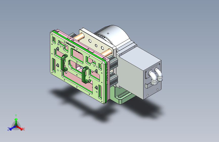 APPB0-TRIM-CNC2笔记本CNC工装夹具三维模型
