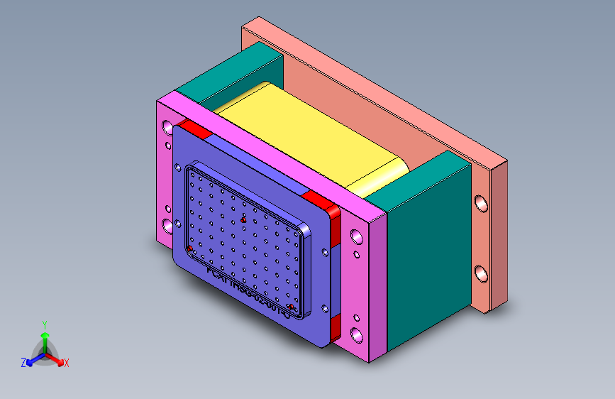 AT1-CNC2笔记本CNC工装夹具三维模型