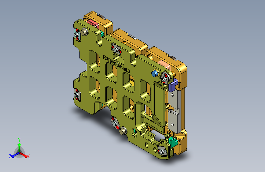 AT1-CNC4笔记本CNC工装夹具三维模型-3GKUAIHUAN
