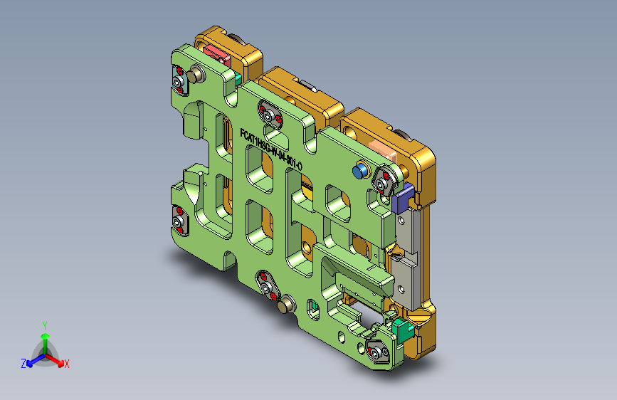 AT1-CNC4笔记本CNC工装夹具三维模型-Wifi Kuaihuan