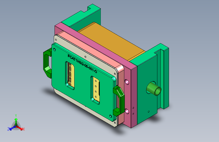AT1-CNC5笔记本CNC工装夹具三维模型