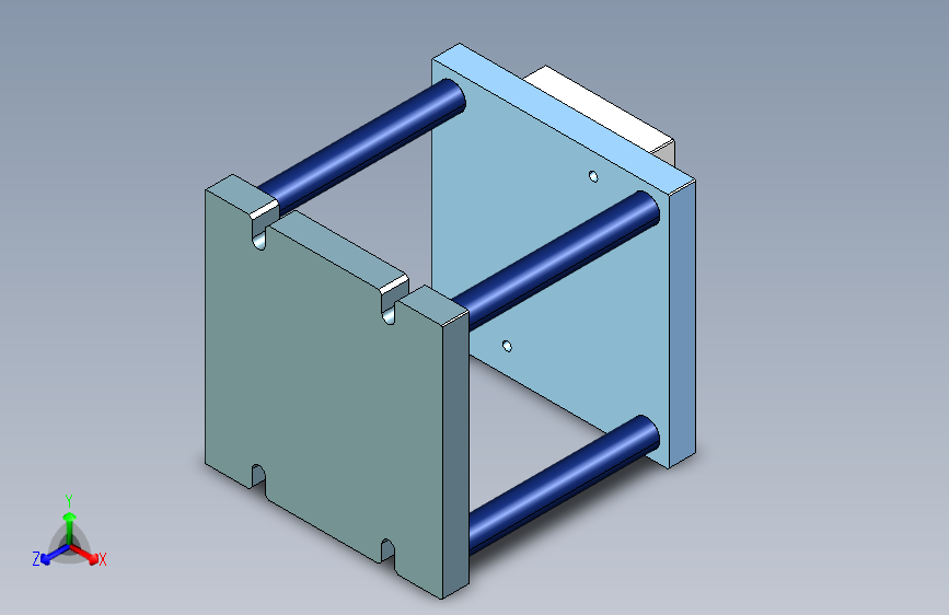 CNC4笔记本CNC工装夹具三维模型-3