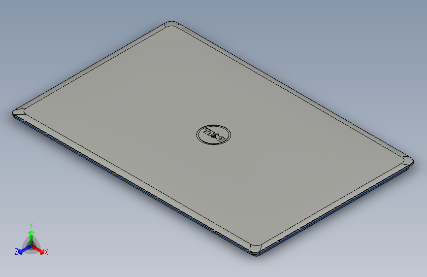 CNC6笔记本CNC工装夹具三维模型