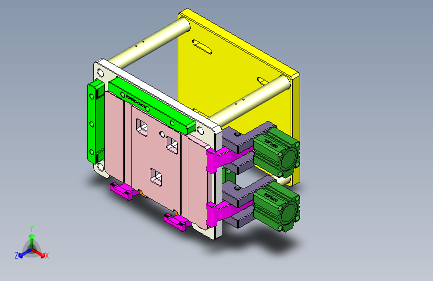FONE-D-CNC1笔记本CNC工装夹具三维模型-1114