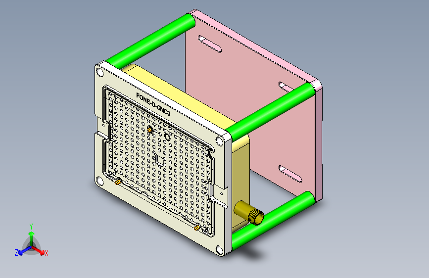 FONE-D-CNC3笔记本CNC工装夹具三维模型-1114