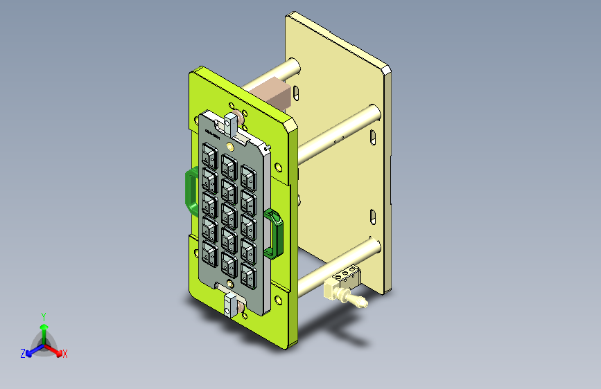 G2-C-CNC1笔记本CNC工装夹具三维模型
