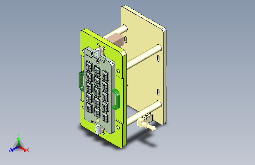 G2-C-CNC2笔记本CNC工装夹具三维模型