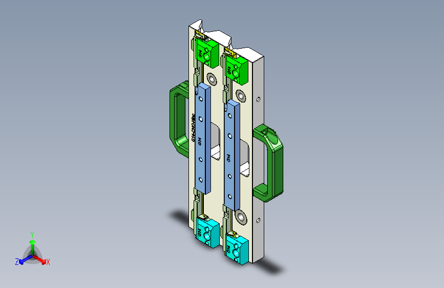 G14-H-CNC1笔记本CNC工装夹具三维模型-0722
