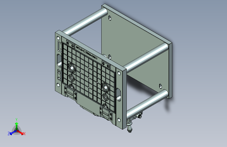 MCLG-C-CNC1笔记本CNC工装夹具三维模型