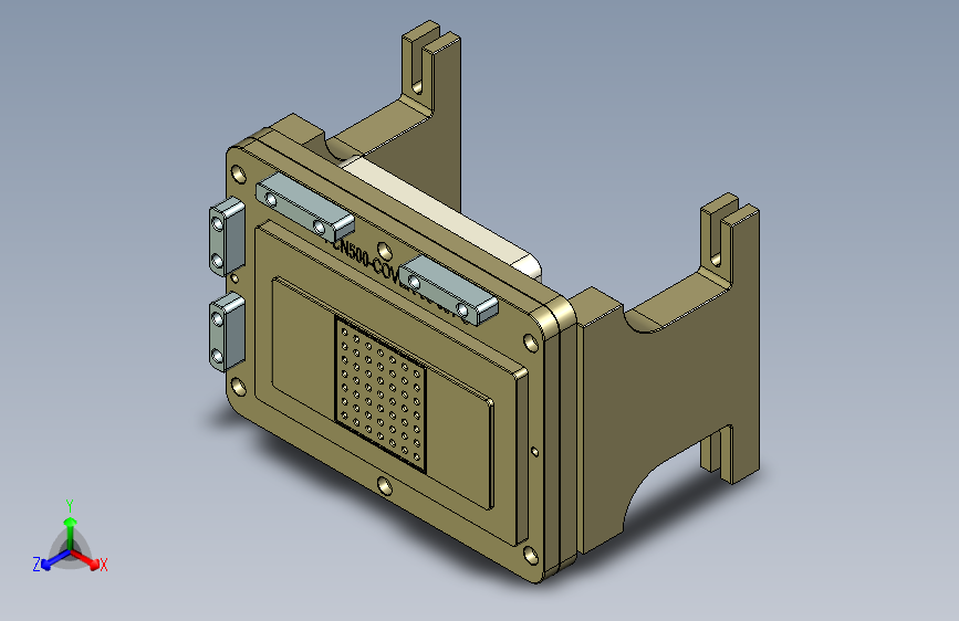 N500-COVER笔记本CNC工装夹具三维模型-CNC5