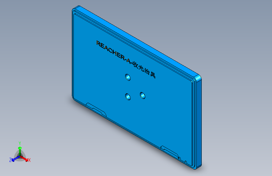 REACHER-A-笔记本CNC工装夹具三维模型CNC3SHOUGUANG