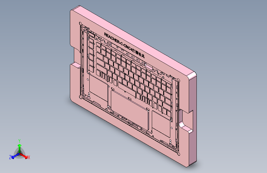 REACHER-CNC4笔记本CNC工装夹具三维模型-DAMOZHIJU