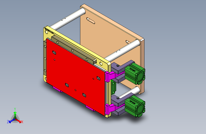 REACHER-C笔记本CNC工装夹具三维模型-cnc1