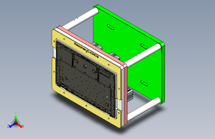 REACHER-C-笔记本CNC工装夹具三维模型cnc3