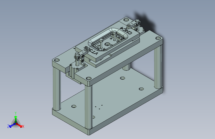 vt306-笔记本CNC工装夹具三维模型cnc4