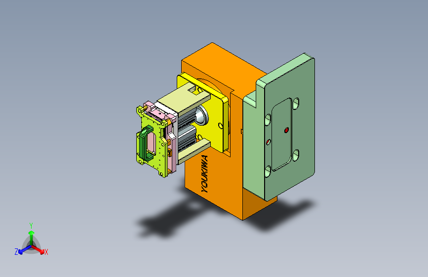 X8-笔记本CNC工装夹具三维模型CNC5-1209