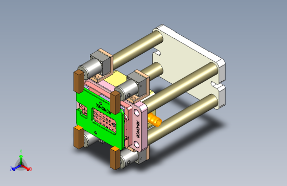 X8-笔记本CNC工装夹具三维模型CNC6-1209