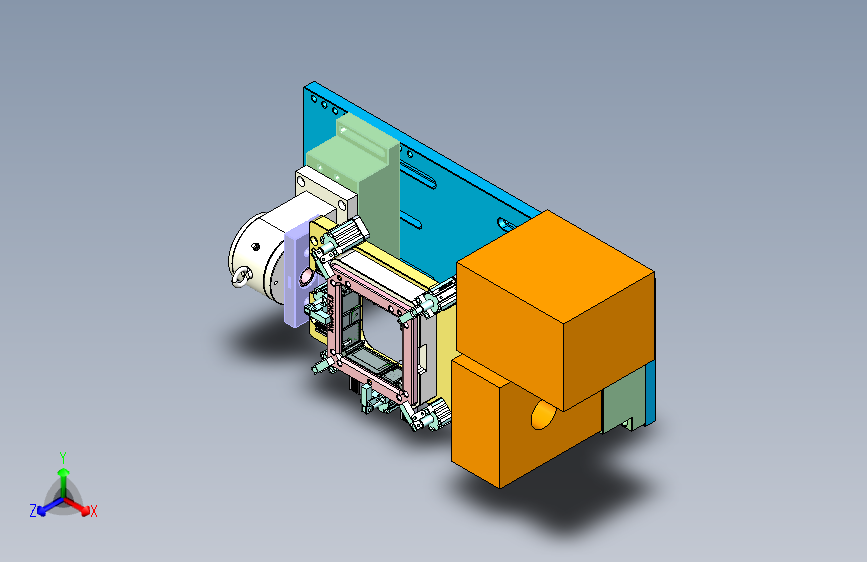 X1008笔记本CNC工装夹具三维模型-CNC2-10-07