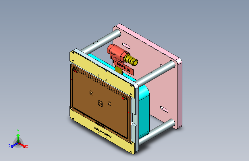 ZAZ00-A-笔记本CNC工装夹具三维模型CNC2