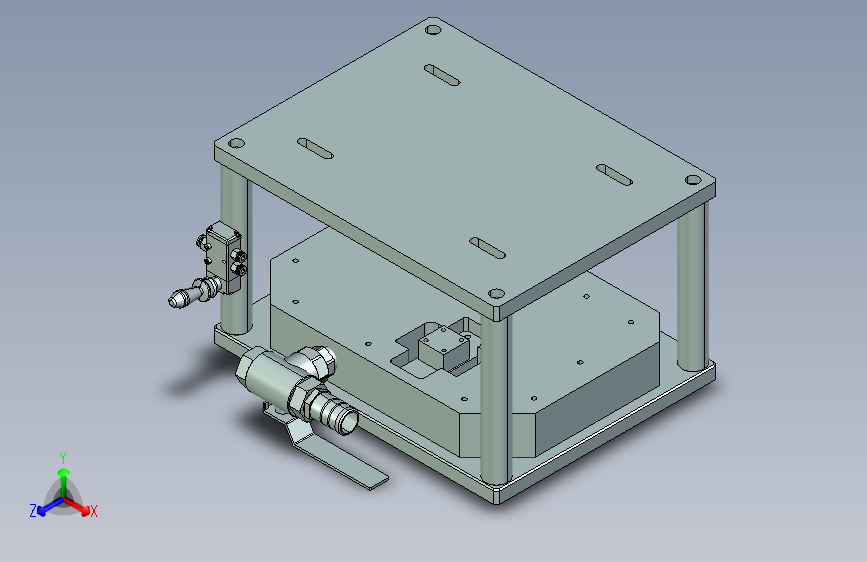 C15C-笔记本CNC工装夹具三维模型cnc3