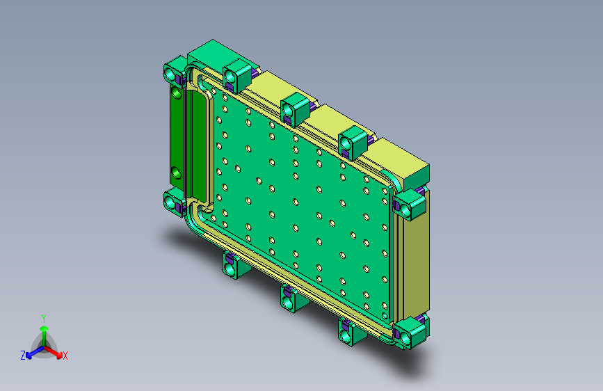 CNC3笔记本CNC工装夹具三维模型