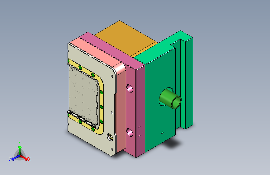 CNC5笔记本CNC工装夹具三维模型-0620-A